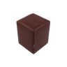 Puff Cubo Madeira Pop Caramelo - 2