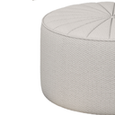 Ver imagem 5 de Puff Euphoria 73x73 em Bouclé Branco Decorativo Moderno para Sala e Quarto Elegante e Confortável