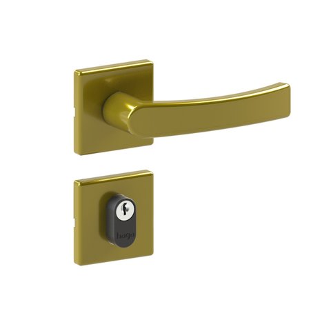 Fechadura Haga - Ônix - Roseta 520 - Externa - 21216b