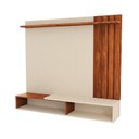 Ver imagem 4 de Painel Ripado Suspenso para TV até 65 Polegadas MDF 160CMX138CM Vegas