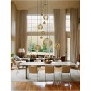 Ver imagem 1 de Conjunto Lustres para Sala de Estar e Sala de Jantar Mix - Marfim