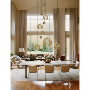 Conjunto Lustres para Sala de Estar e Sala de Jantar Mix - Marfim