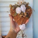 Ver imagem 1 de Coração Perfumado Pendente Trançado 34x20