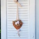 Ver imagem 2 de Coração Perfumado Pendente Trançado 34x20