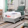 Cama Box Solteiro Castor 78 X 188 X 72 Molas Pocket Gold Star Vitagel Euro One Face - 1