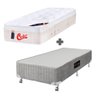 Cama Box Solteiro Castor 78 X 188 X 72 Molas Pocket Gold Star Vitagel Euro One Face - 2