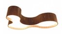 Ver imagem 1 de Plafon Semi Cilíndrico Madeira 120cm Imbuia