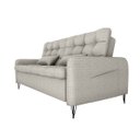 Ver imagem 2 de Sofá Cama Reclinável Pietra 3 Lugares Confortável Resistente: Linho Original