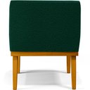 Ver imagem 7 de Kit 4 Poltronas Decorativas Para Sala De Estar E Recepção Beatriz W01 Bouclê Verde - Lyam Decor