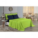 Ver imagem 4 de Jogo de Cama King Nobre 4 Peças Lençol com Elástico de 30cm de Altura Malha 100% Algodão -