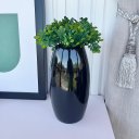 Ver imagem 2 de Decoração sala rack vaso centro de mesa preto moderno decor