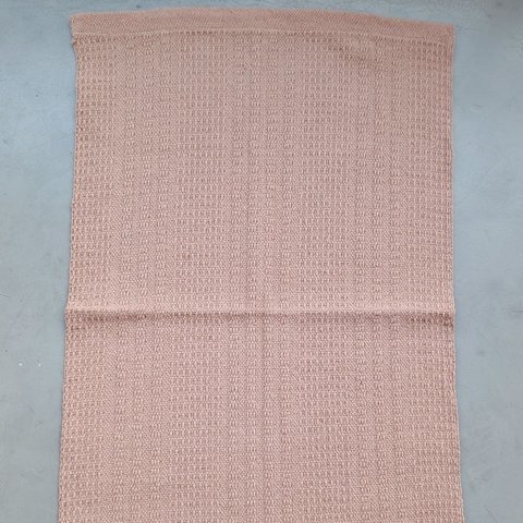 Tapete Artesanal Algodão Rosé Linea 45x75