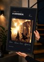 Ver imagem 2 de Quadro A3 a Odisseia D-V22J c/ Vidro e Moldura Preta:A3