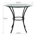 Ver imagem 4 de Conjunto Mesa com 4 Cadeiras Lugo para Cozinha ou Jantar