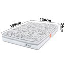 Ver imagem 2 de Colchão Casal Ortopédico Firme 138x188cm Bf Colchões