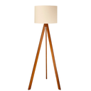 Ver imagem 1 de Abajur de Chão Tripé 1,50 Cm Completo com Cúpula e Fiação Luminária de Piso para Sala, Quarto