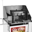 Ver imagem 2 de Carrinho de Hot Dog Cefaz Simples Branco Rodas Maciças e Guarda Sol Bs07m/gs