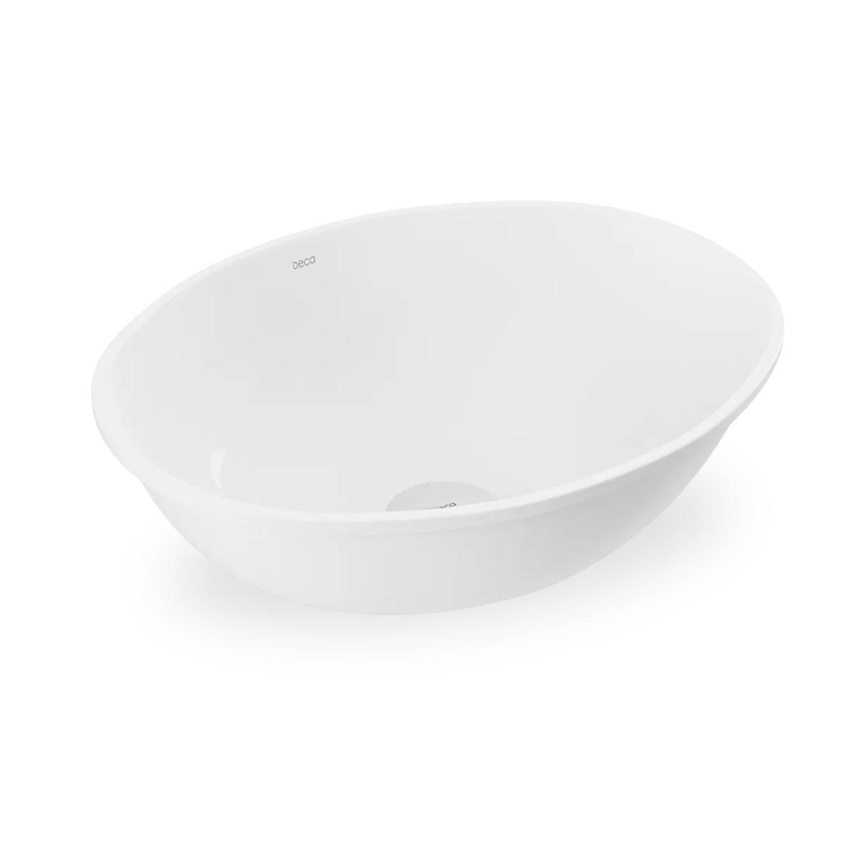 Cuba de Embutir Oval Branco 40x30cm L.59.17 Deca - 1