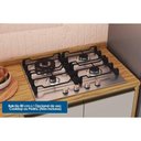 Ver imagem 4 de Cozinha Modulada Ronipa Sauvignon Sauvignon 4 Peças (2aéreos+2balcões) C4p245 Amendoa/grafite -