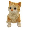 Ver imagem 2 de Estatueta Gatinho Decorativo 9x5cm Resina – Detalhe Minimalista