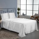 Ver imagem 3 de Jogo Cama Lençol Splendore King Cetim Charmousse Alto Brilho 4 Peças - Branco