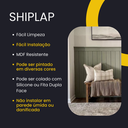Ver mais imagens de Kit 40 Ripas Shiplap em Mdf Rbl para Decorações 90x10cm