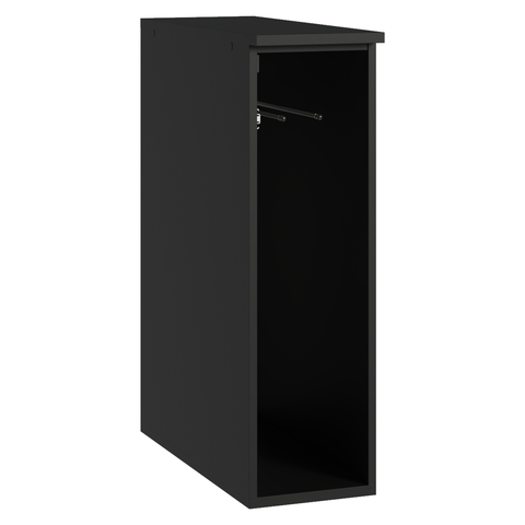 Balcão Porta-Pano 20 cm Suspenso Preto Nice Madesa