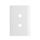 Ver imagem 1 de Placa 4x2 com 2 Furos + Suporte Branco da Linha Novara - 1100/88 - Dicompel Ekron