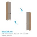 Ver imagem 4 de Paneleiro Simples 2 Portas 40cm Vitra Luciane Móveis