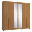 Ver imagem 1 de Guarda-roupas Casal 6 Portas com Espelhos Multimóveis Cr35242