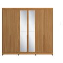 Ver imagem 7 de Guarda-roupas Casal 6 Portas com Espelhos Multimóveis Cr35242