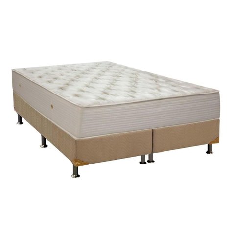 Cama Box Crc Casal +Colchão Molas Ensacadas Orthotel Slx Ortobom 138