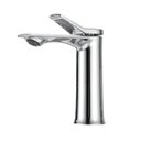 Ver imagem 1 de Torneira Lavabo Prateada Misturador Monocomando Pia Luxo