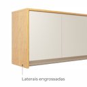 Ver imagem 5 de Buffet Aparador Sírio 3 Portas Babus - Cedro / Off White