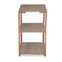 Ver imagem 4 de Prateleira Industrial Apoio Lateral Base Cobre Tampo Madeirado