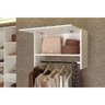 Armário Multiuso Suspenso Parede Para Quarto Closet Branco - 5