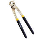 Ver imagem 2 de Alicate Corte Frontal 8" Torques Aço Carbono Niquelado Turquesa Armador Azulejista Piso Arame 200mm