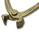 Ver imagem 7 de Alicate Corte Frontal 8" Torques Aço Carbono Niquelado Turquesa Armador Azulejista Piso Arame 200mm