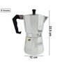 Cafeteira Alumínio Tipo Italiana 450 Ml 9 Xicaras Uso Manual - 4