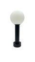 Ver imagem 1 de Poste Balizador de Jardim Orbital Preto 40cm Led 12w 3000k Bivolt