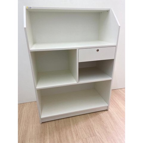 Balcão Caixa Vitrine Branco Fechado Computador Atendimento