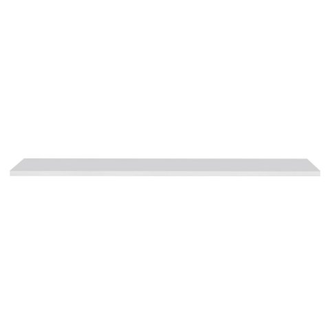 Prateleira Flutuante para Cozinha com Suporte Invisível 91x20cm Yara Branco - Lumil Lumil Móveis