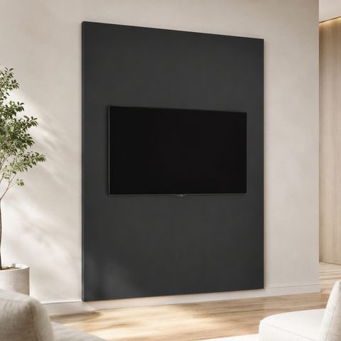 Painel para TV até 37 Polegadas 100x136cm PA2916 Preto - Tecno Mobili