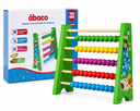 Ver imagem 1 de Ábaco Educativo Madeira 5 Hastes Animais Colorido