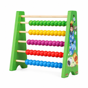 Ver imagem 2 de Ábaco Educativo Madeira 5 Hastes Animais Colorido