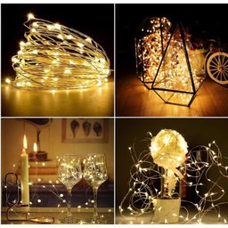 Jogo Garrafa Luminária Natal Papai Noel Fio de Fada Micro LED Pilha 2 Unidades - Master Christmas - 7