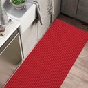Ver imagem 2 de Tapete Passadeira Antiderrapante 2.5 Metros X 45cm Vermelho