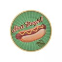 Ver imagem 1 de Conjunto com 6 Pratos de Sobremesa Hot Dog Colecionável Ø21cm Alleanza Cerâmica Hot Dog Collection