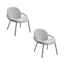 Ver imagem 3 de Conjunto 2 Poltronas Cadeira Estofada Orgânica Lea Rivatti