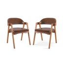 Ver imagem 2 de Kit 2 Cadeiras para Mesa de Jantar Gaia